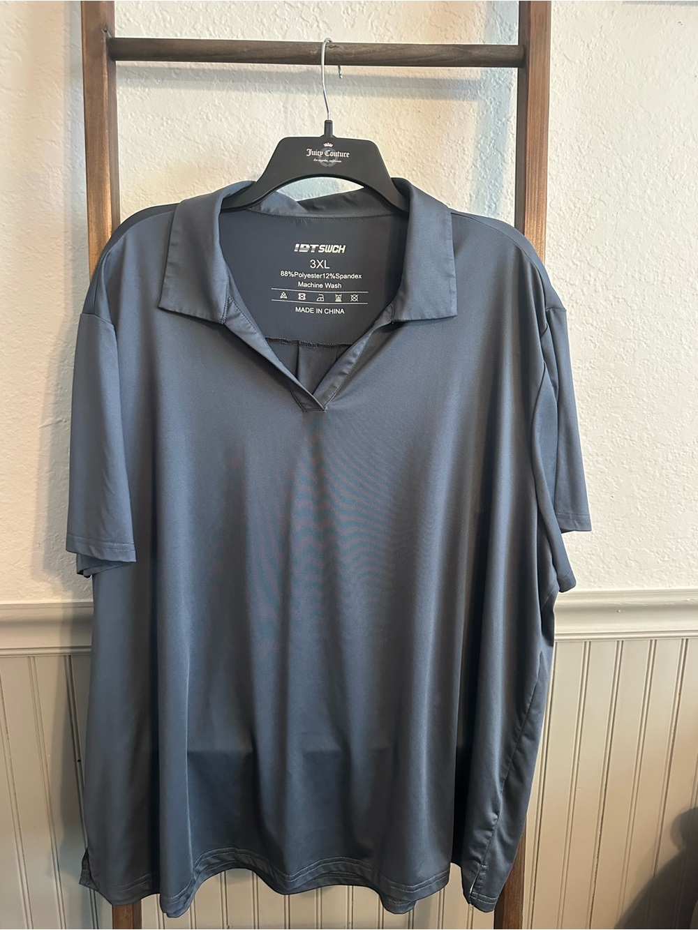 Women’s Gray Polo Shirt - 3XL